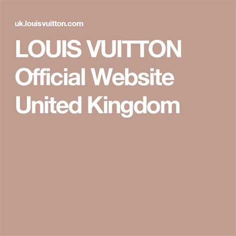 lv uk website.